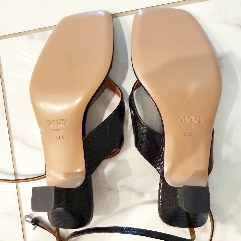 Paris Texas Portofino 55mm leather sandals 37.5EU | 7.5 US - Picture 5 of 7